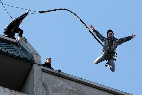 Акция "День RopeJumping" во Владивостоке