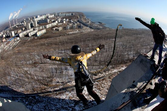 Акция "День RopeJumping" во Владивостоке