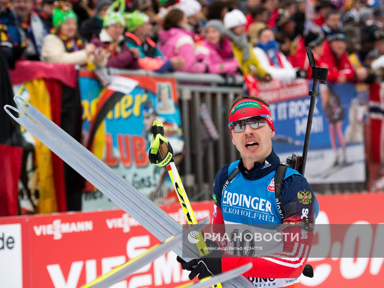 Биатлон. V этап Кубка мира. Мужчины. Индивидуальная гонка