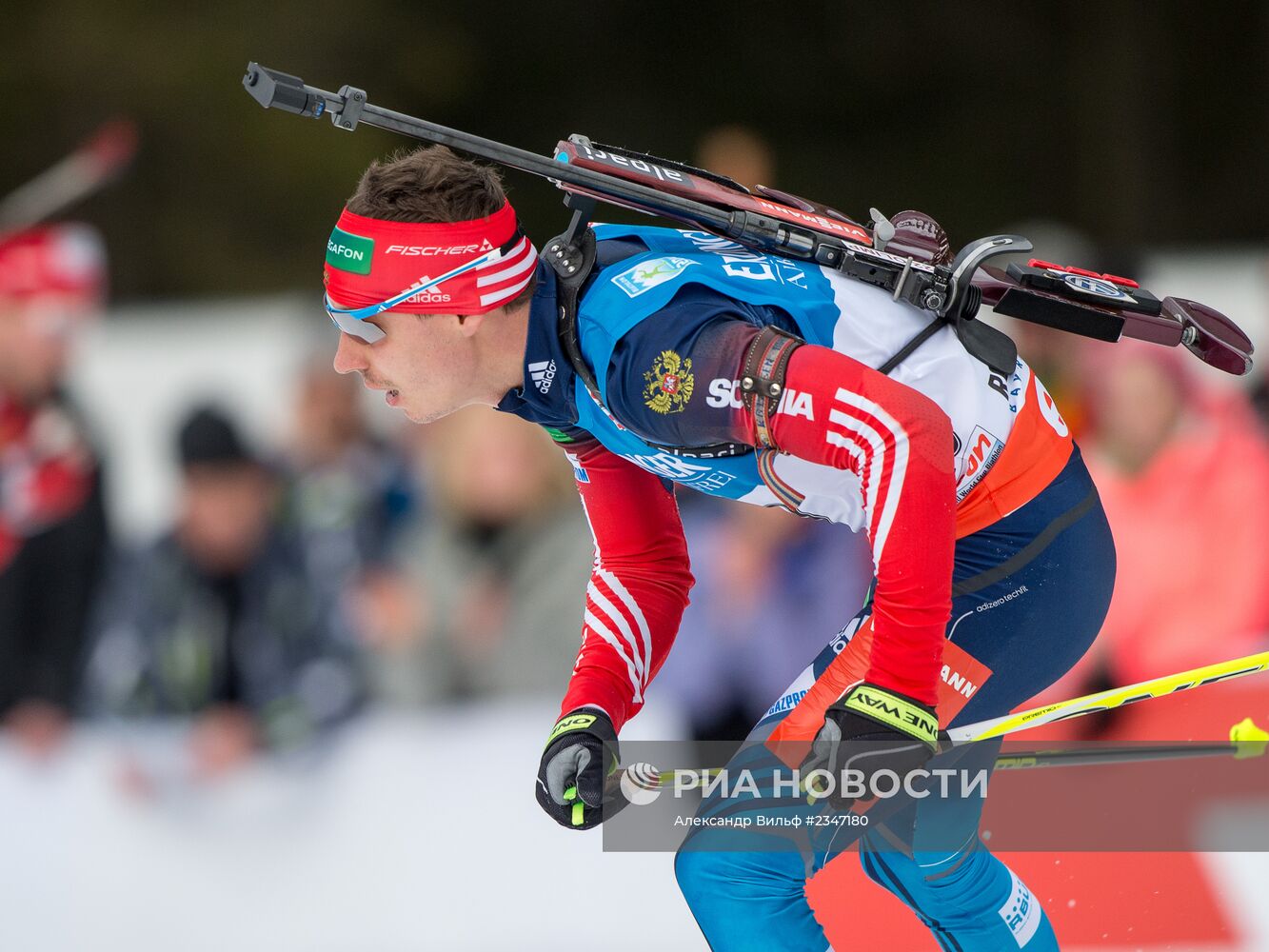 Биатлон. V этап Кубка мира. Мужчины. Индивидуальная гонка