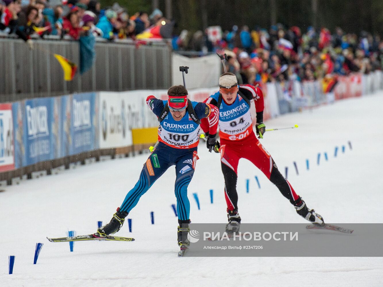 Биатлон. V этап Кубка мира. Мужчины. Индивидуальная гонка