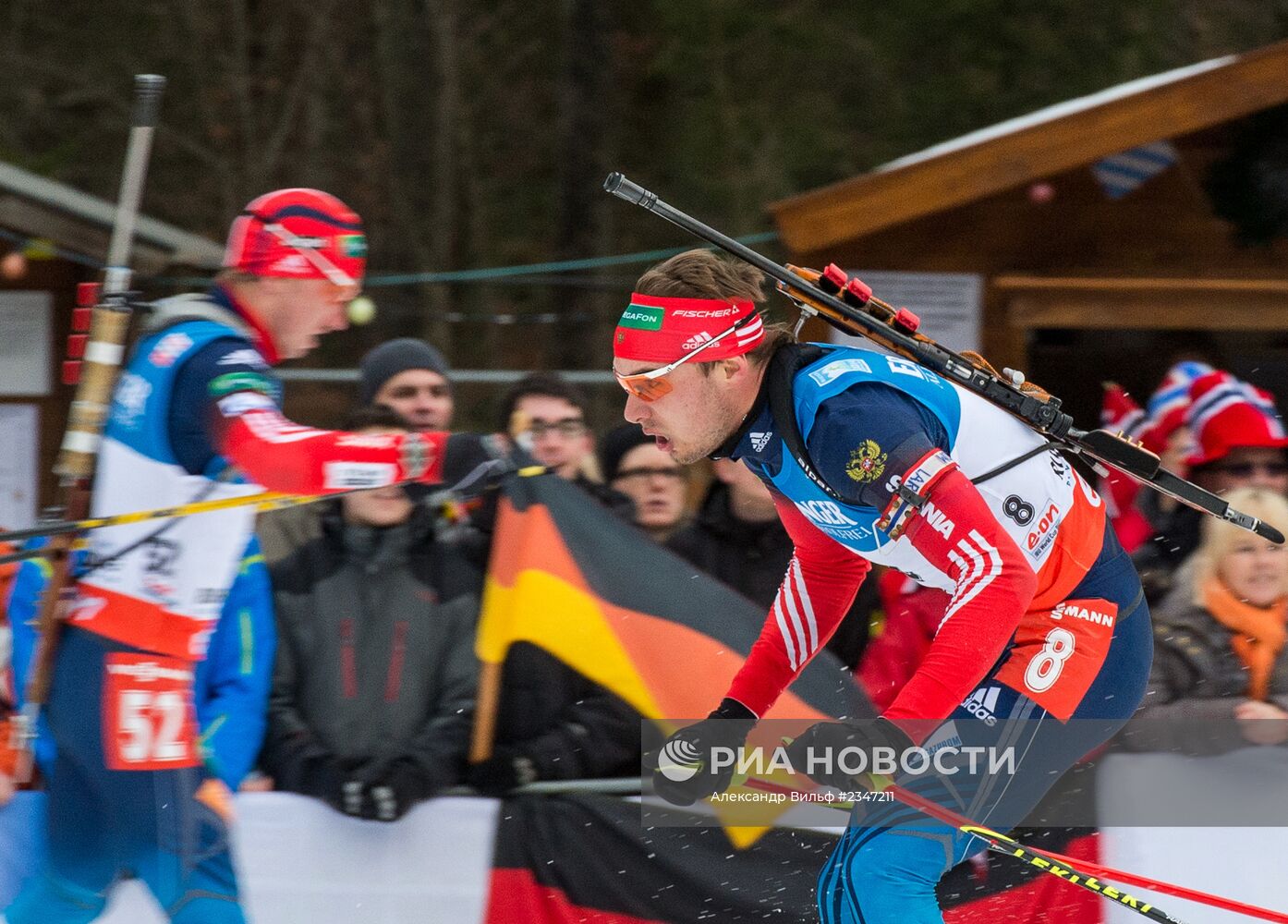Биатлон. V этап Кубка мира. Мужчины. Индивидуальная гонка