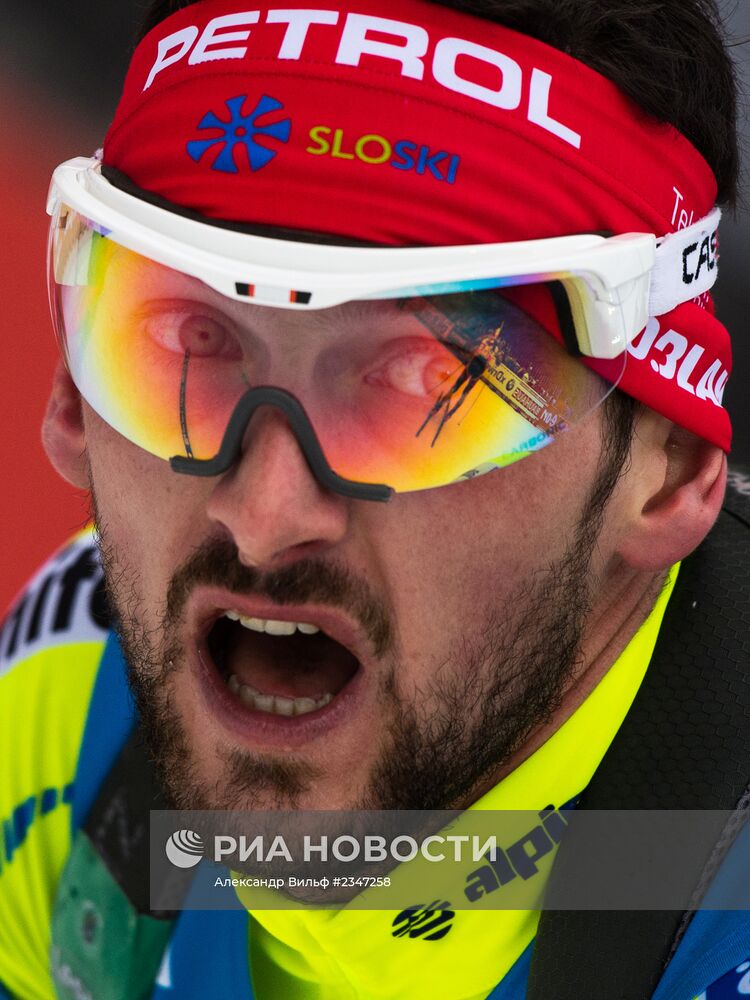 Биатлон. V этап Кубка мира. Мужчины. Индивидуальная гонка