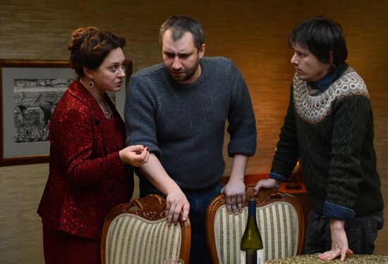 Съемки фильма Юрия Быкова "Дурак"