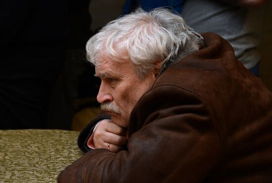 Съемки фильма Юрия Быкова "Дурак"