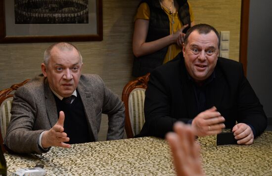 Съемки фильма Юрия Быкова "Дурак"