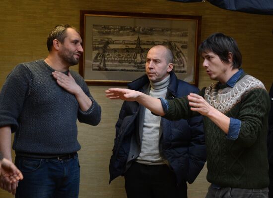 Съемки фильма Юрия Быкова "Дурак"