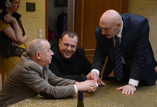 Съемки фильма Юрия Быкова "Дурак"