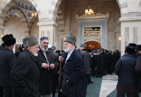 В Чечне ко дню рождения пророка Мухаммада открыли мечеть