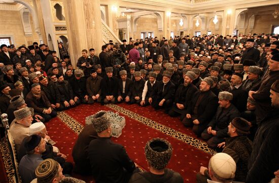 В Чечне ко дню рождения пророка Мухаммада открыли мечеть