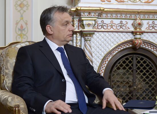 Встреча В.Путина с В.Орбаном