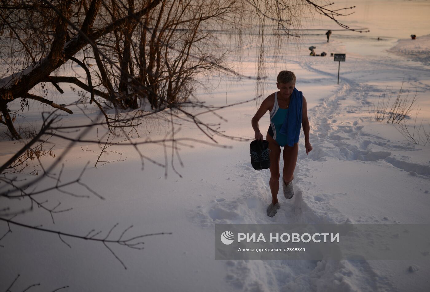 Зима в Новосибирске