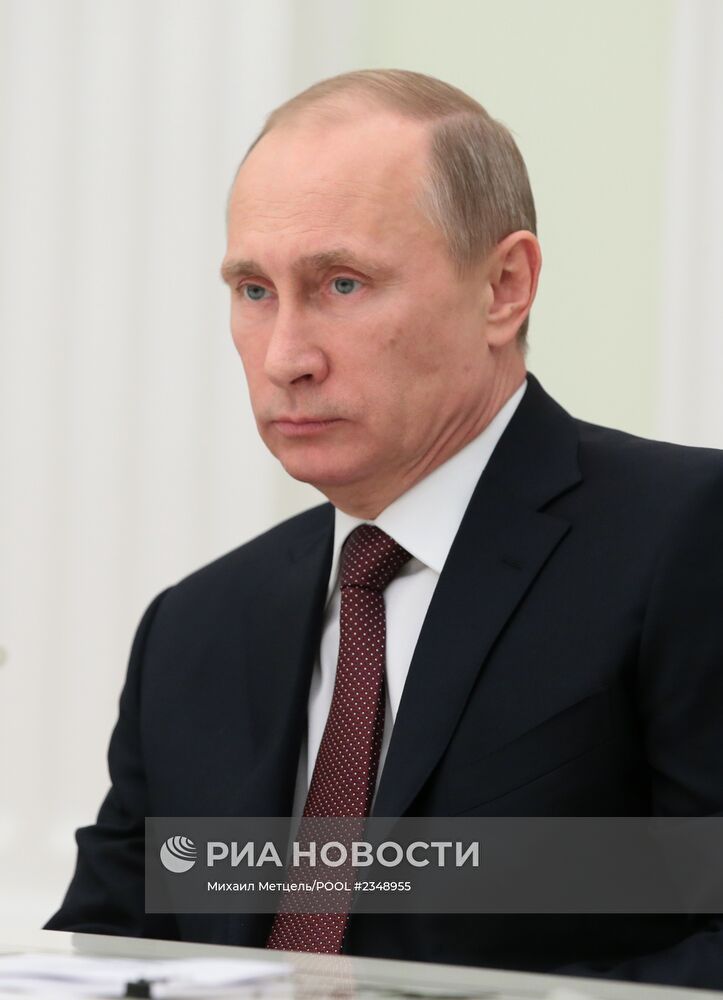 В.Путин принял в Кремле Джавада Зарифа