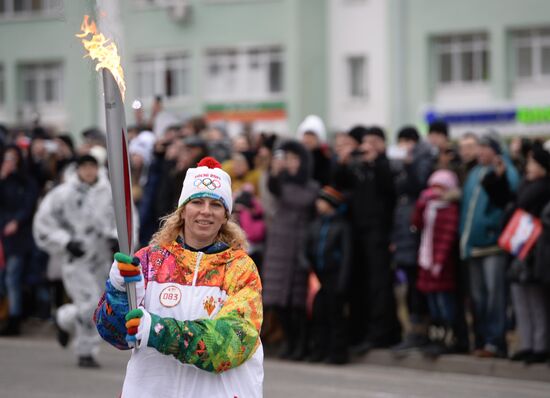 Эстафета Олимпийского огня. Белгород