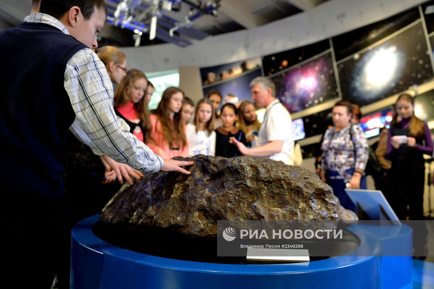 Новые экспонаты метеоритной коллекции Московского планетария
