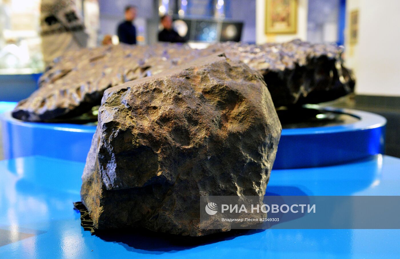 Новые экспонаты метеоритной коллекции Московского планетария