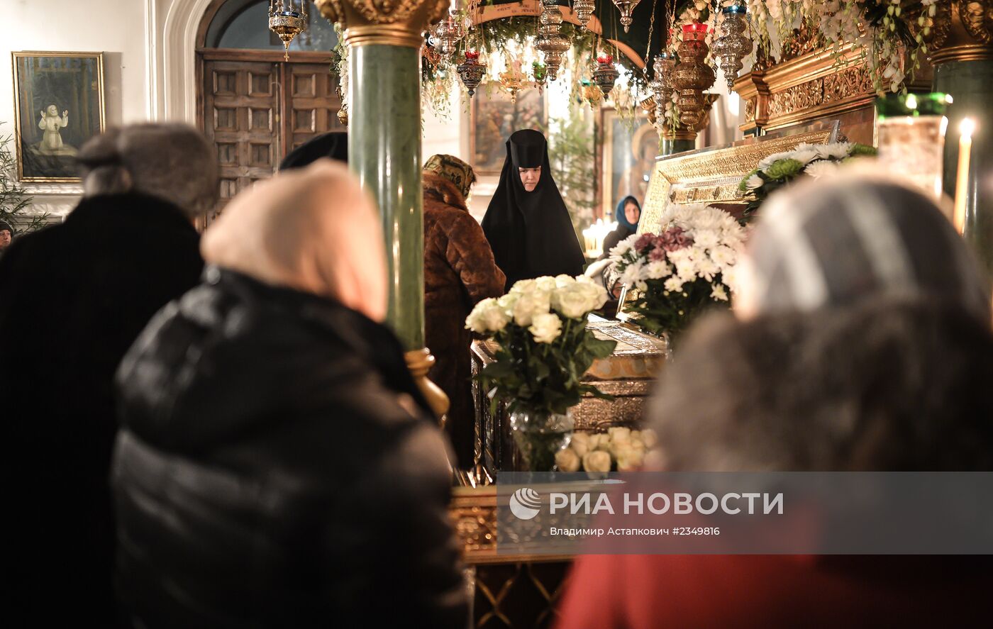 Праздник Крещения в Серафимо-Дивеевском монастыре