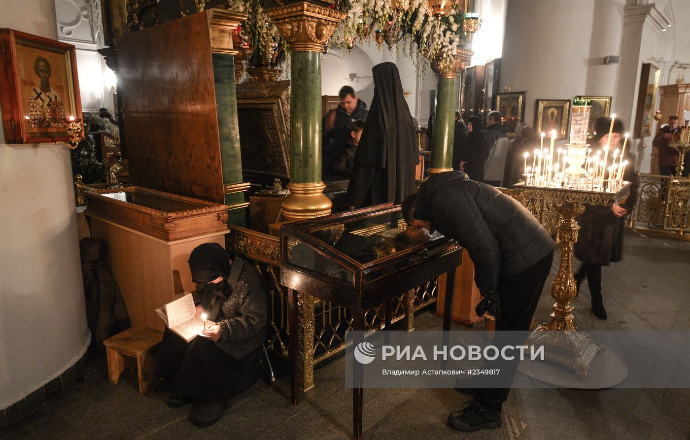 Праздник Крещения в Серафимо-Дивеевском монастыре