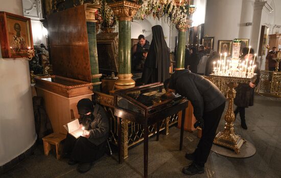 Праздник Крещения в Серафимо-Дивеевском монастыре