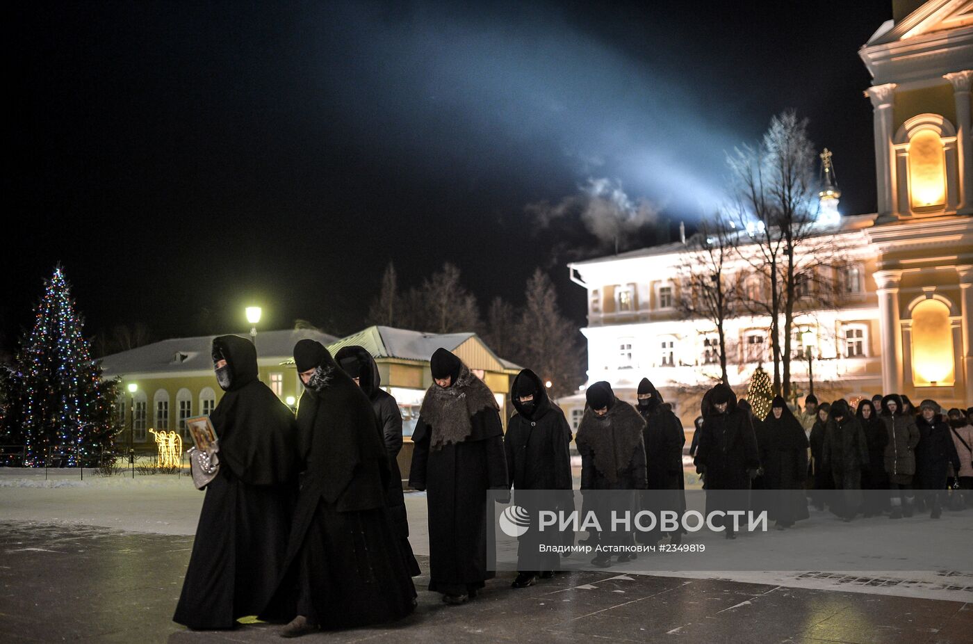 Праздник Крещения в Серафимо-Дивеевском монастыре