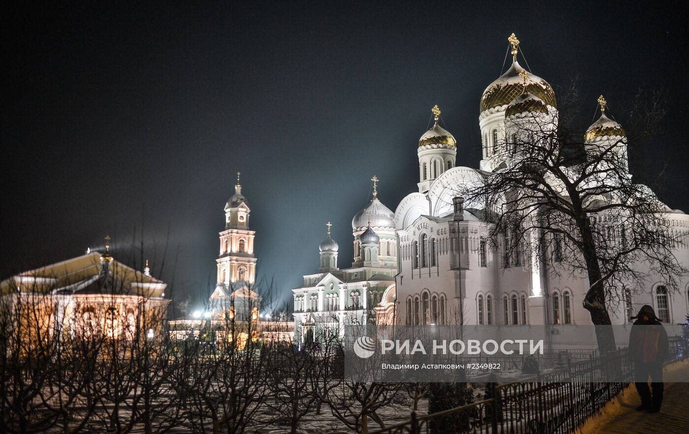 Праздник Крещения в Серафимо-Дивеевском монастыре