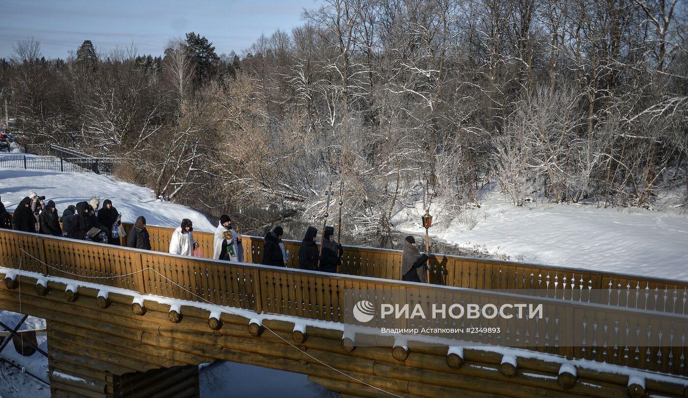 Праздник Крещения в Серафимо-Дивеевском монастыре