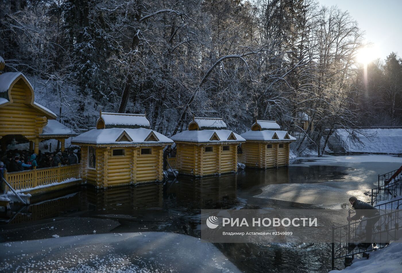 Праздник Крещения в Серафимо-Дивеевском монастыре