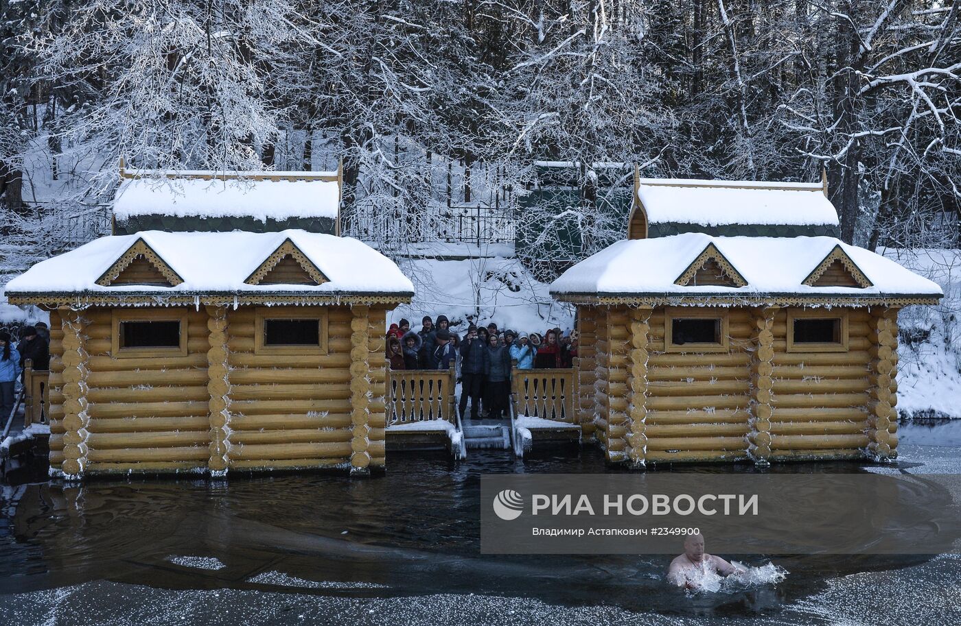 Праздник Крещения в Серафимо-Дивеевском монастыре