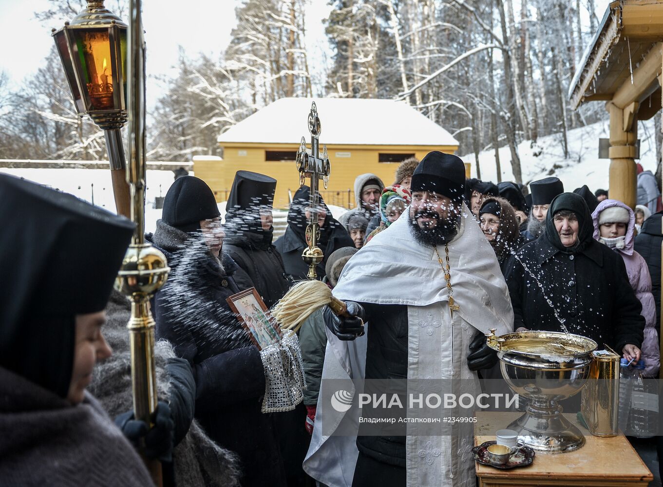 Праздник Крещения в Серафимо-Дивеевском монастыре