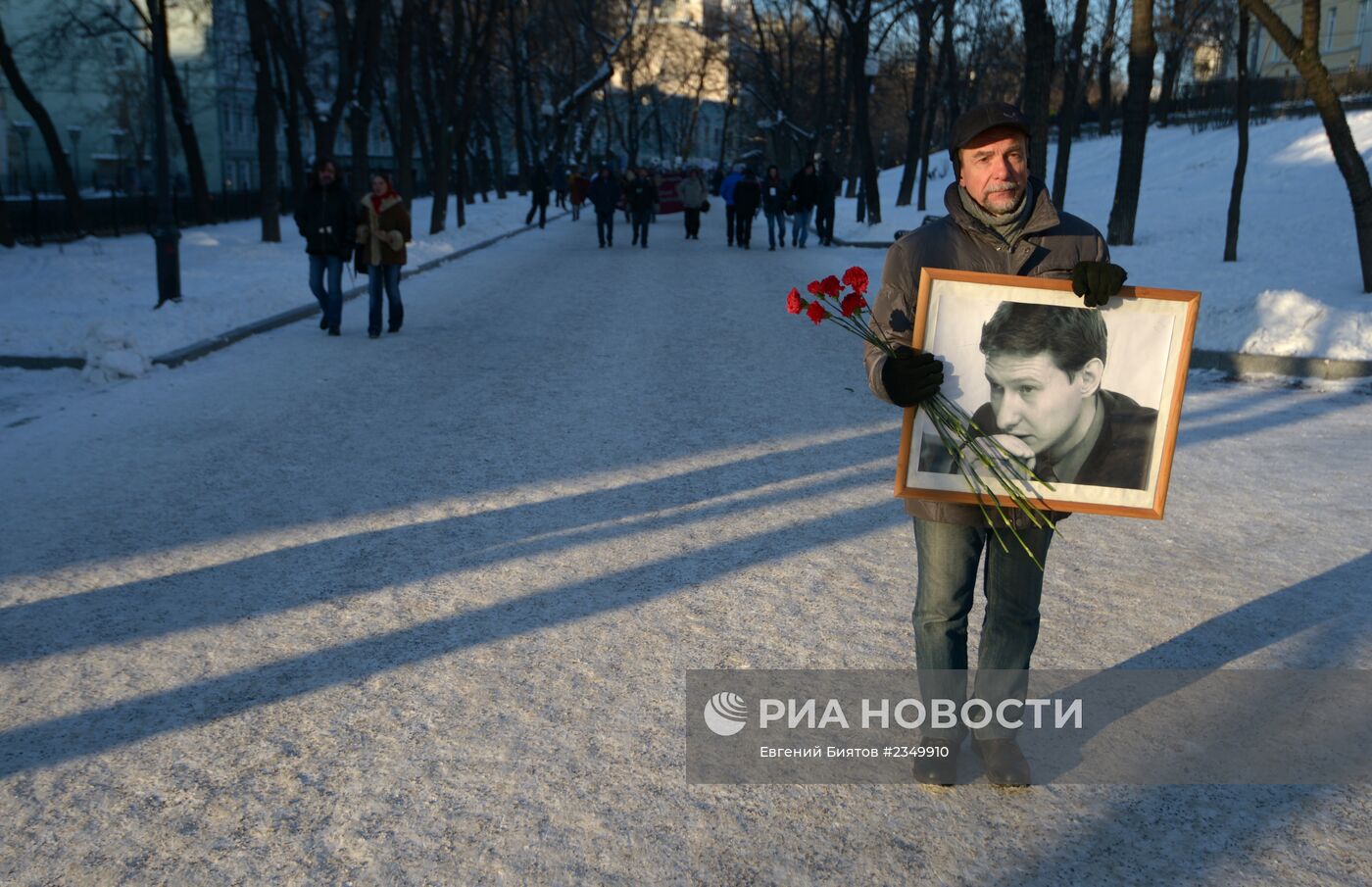 Шествие в память о Станиславе Маркелове и Анастасии Бабуровой