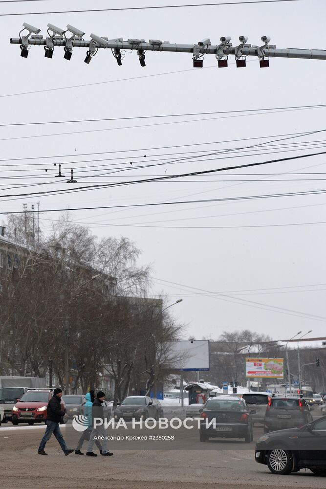 Комплекс автофиксации нарушений ПДД в Новосибирске