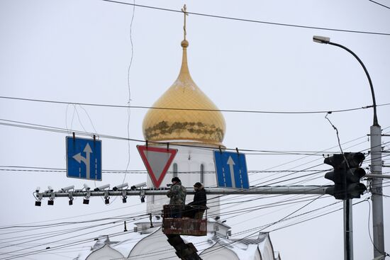 Комплекс автофиксации нарушений ПДД в Новосибирске