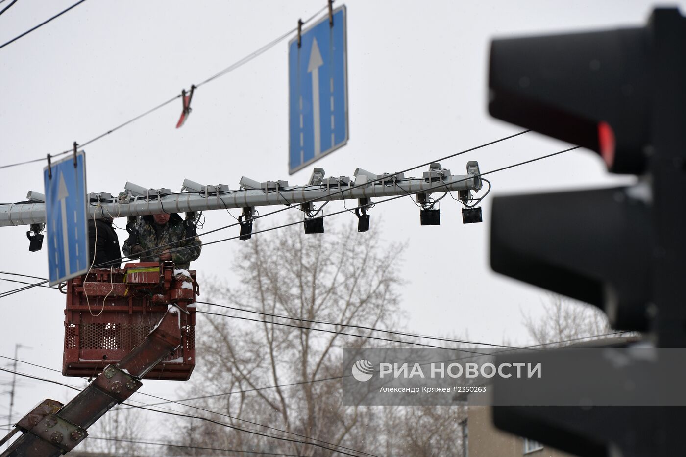 Комплекс автофиксации нарушений ПДД в Новосибирске