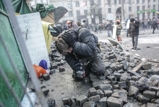 Беспорядки в Киеве