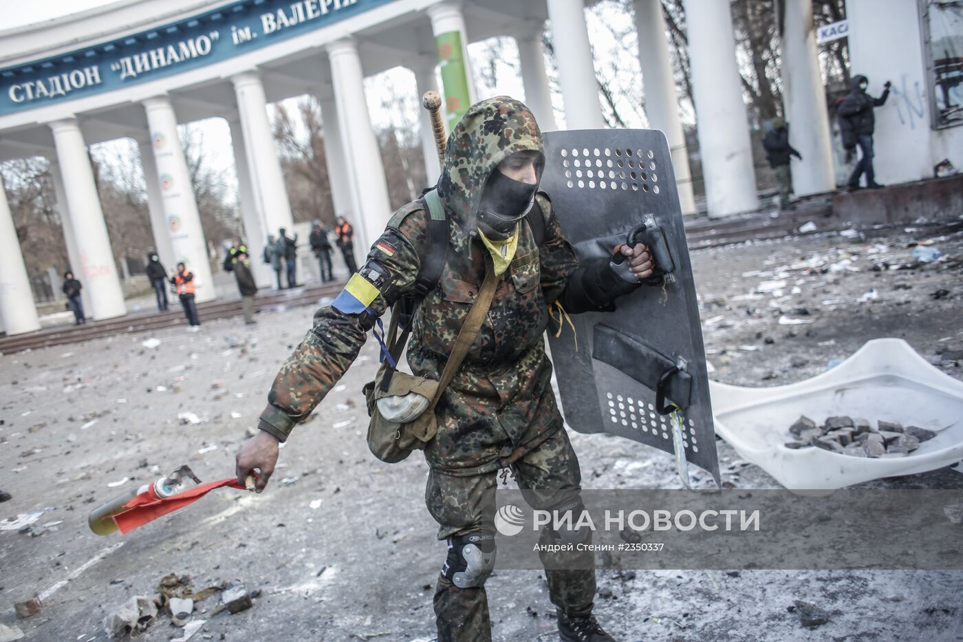 Беспорядки в Киеве