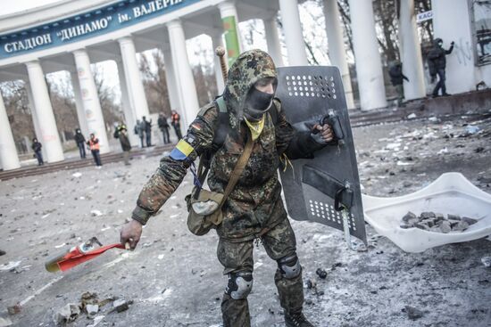 Беспорядки в Киеве