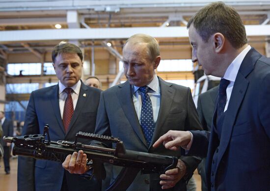 Рабочая поездка В.Путина в Тульскую область
