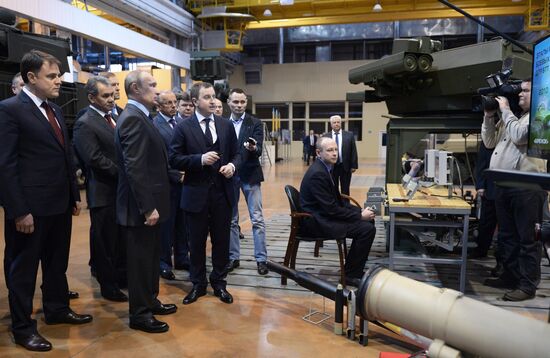 Рабочая поездка В.Путина в Тульскую область