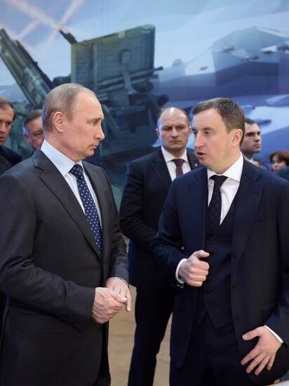 Рабочая поездка В.Путина в Тульскую область