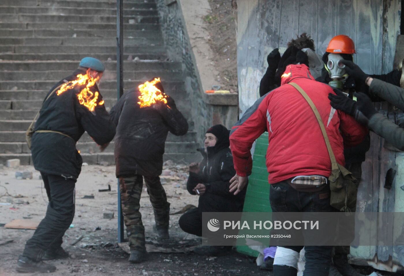 Беспорядки в Киеве