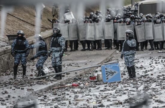 Беспорядки в Киеве