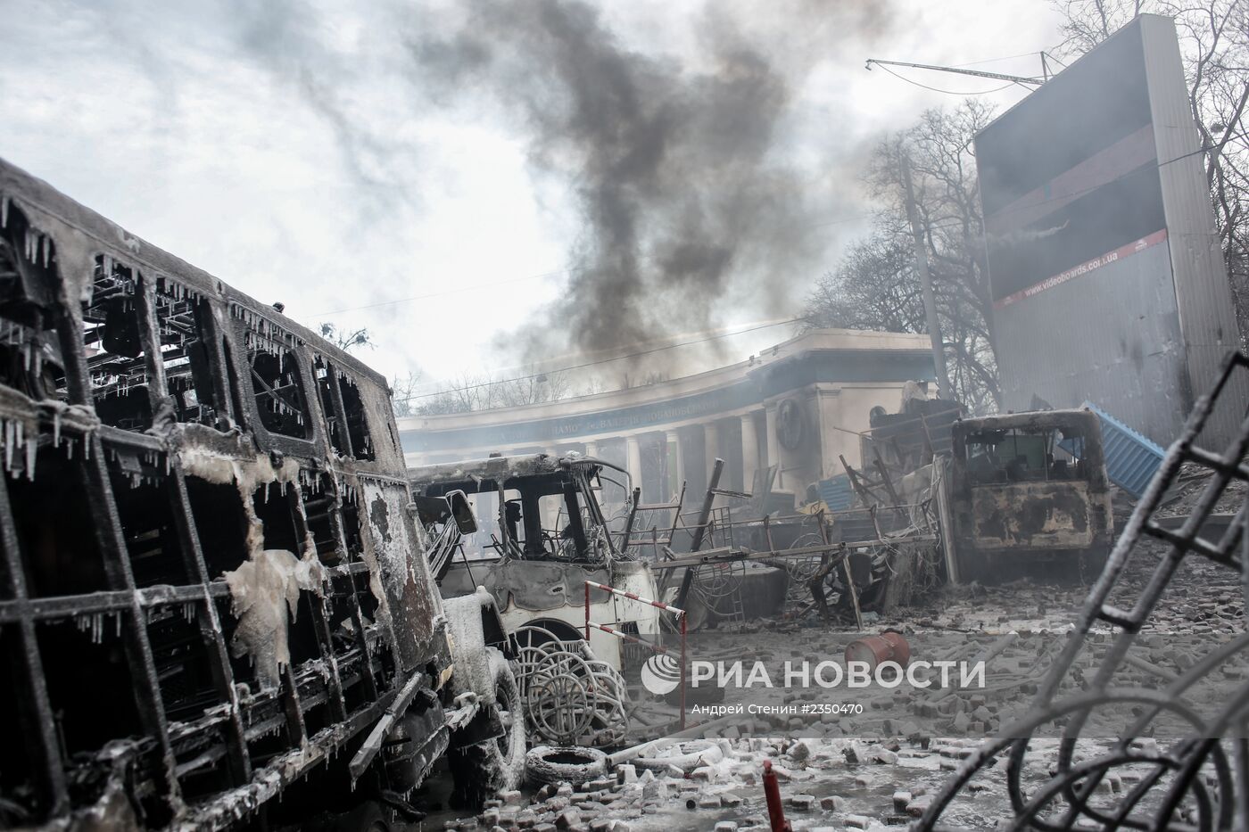 Беспорядки в Киеве