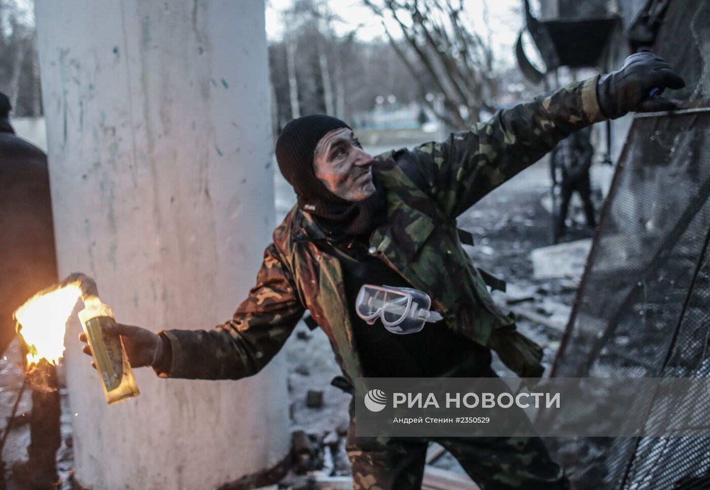 Беспорядки в Киеве