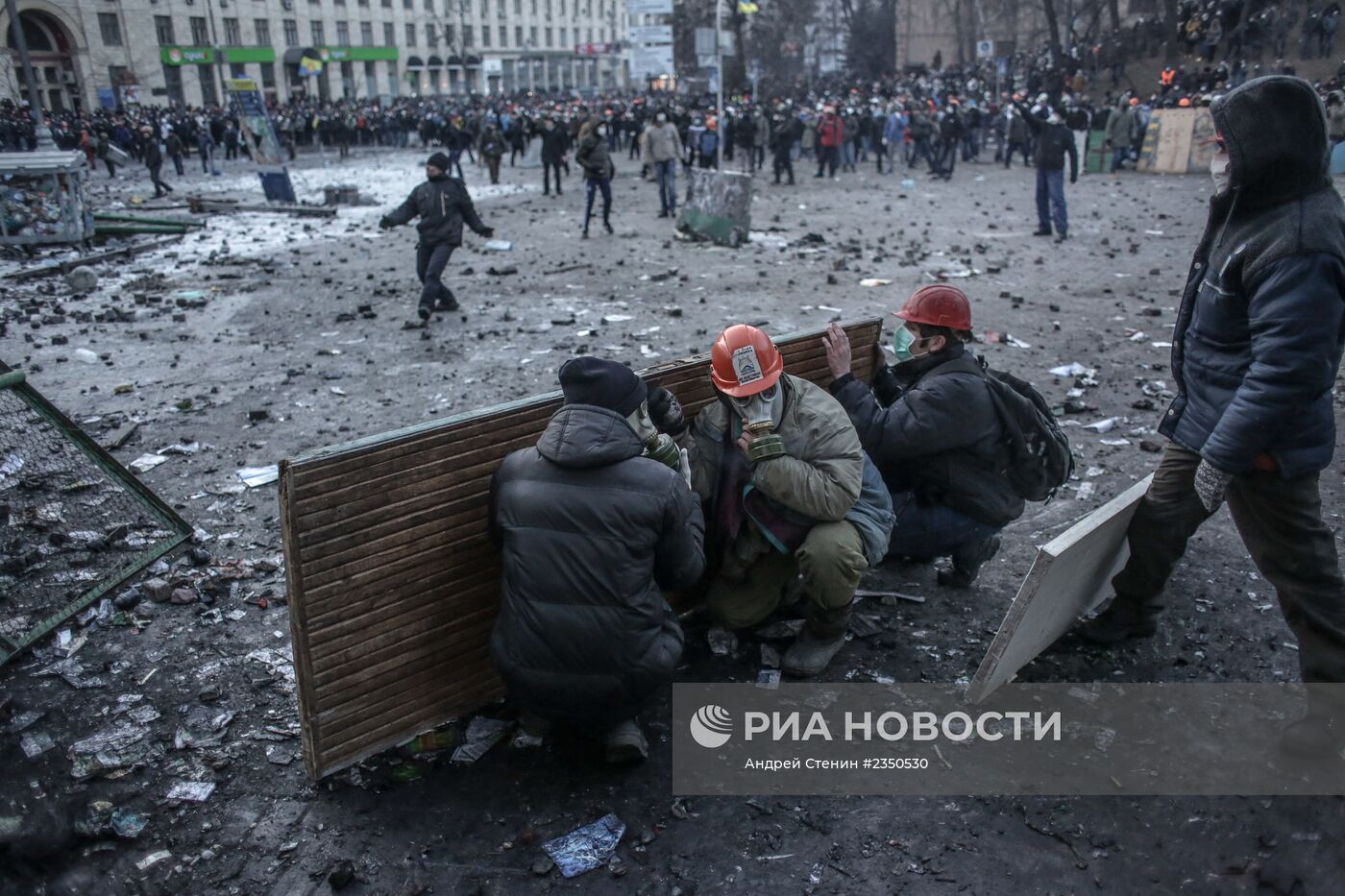 Беспорядки в Киеве