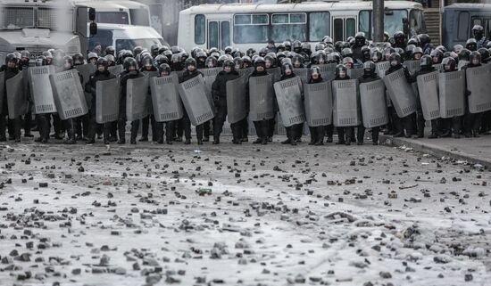 Беспорядки в Киеве