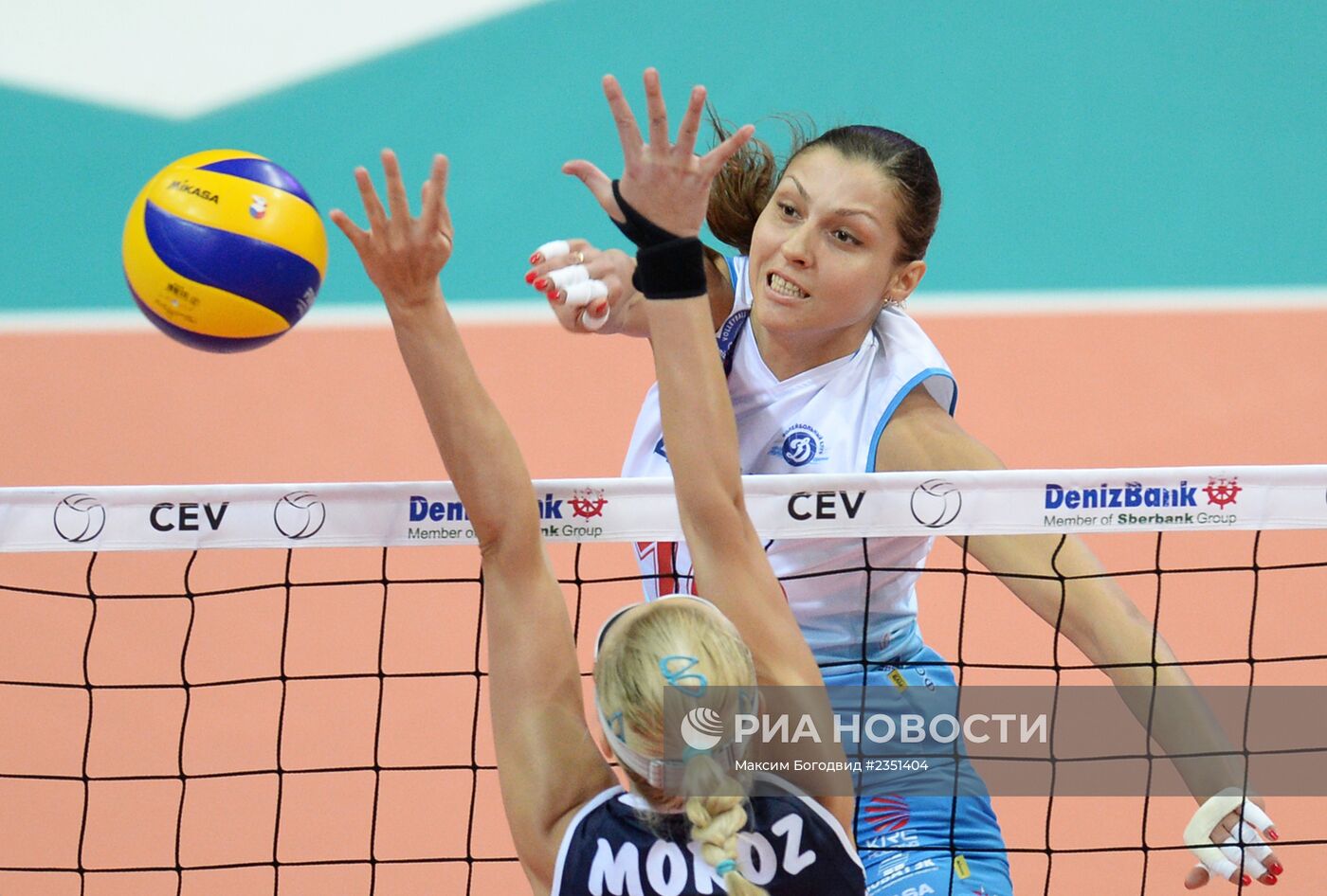 Волейбол. Лига Чемпионов. Матч "Динамо-Казань" - "Динамо" (Москва)