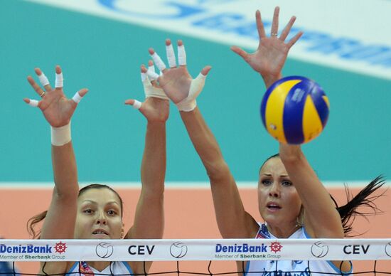 Волейбол. Лига Чемпионов. Матч "Динамо-Казань" - "Динамо" (Москва)