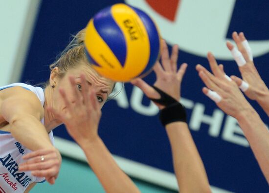 Волейбол. Лига Чемпионов. Матч "Динамо-Казань" - "Динамо" (Москва)