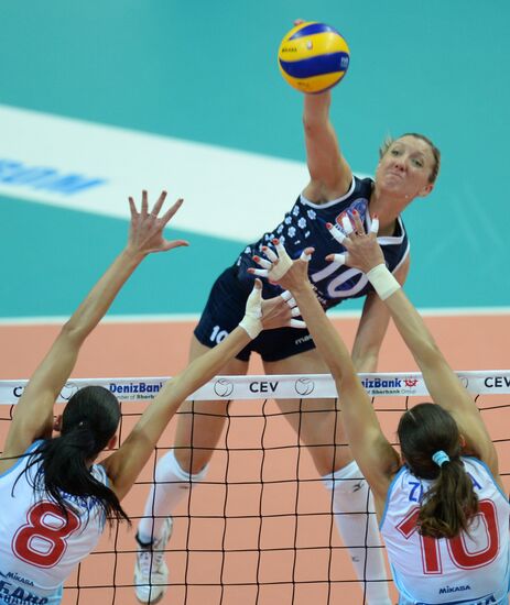 Волейбол. Лига Чемпионов. Матч "Динамо-Казань" - "Динамо" (Москва)