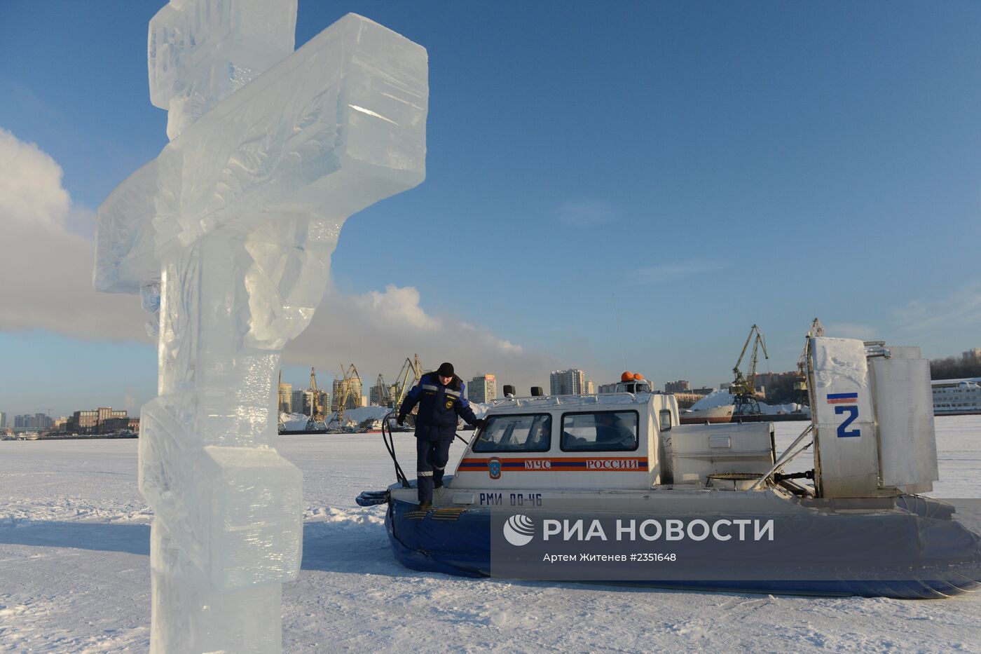 Рейд сотрудников МЧС по местам рыбной ловли